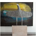 lying woman - bronze