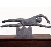 swimmer - bronze