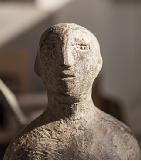 standing man - bronze 